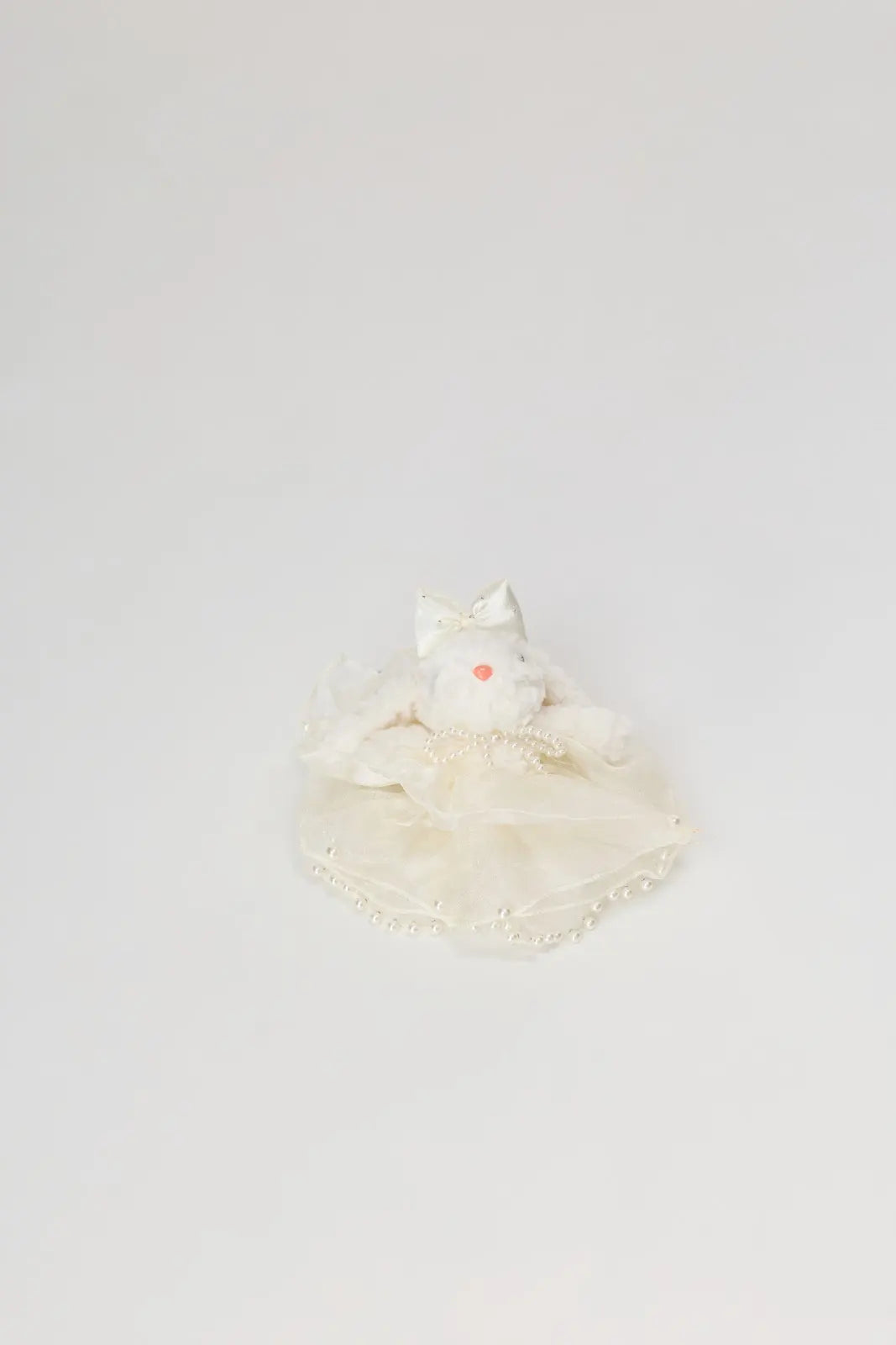 STAGEE Ivory Dress-Up Plush Charm - Ivory - view 1