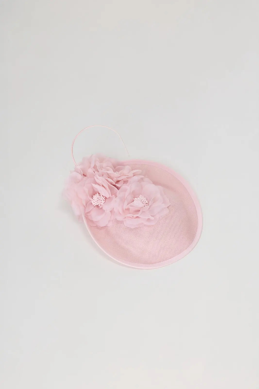 STAGEE Pink Floral Veil Fascinator - Pink - view 1