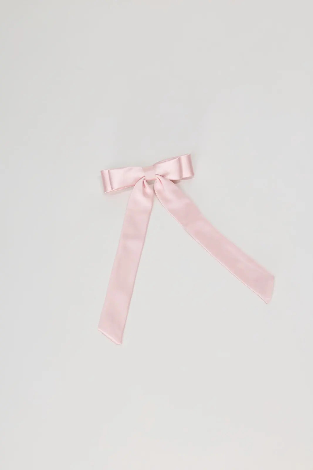 Pink Trailing Bow Hair Accessory by STAGEE, product shot