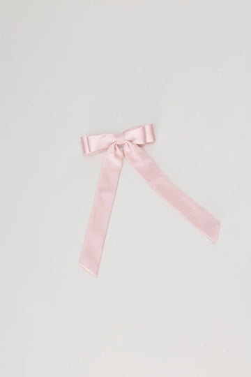 Pink Trailing Bow Hair Accessory by STAGEE, product shot