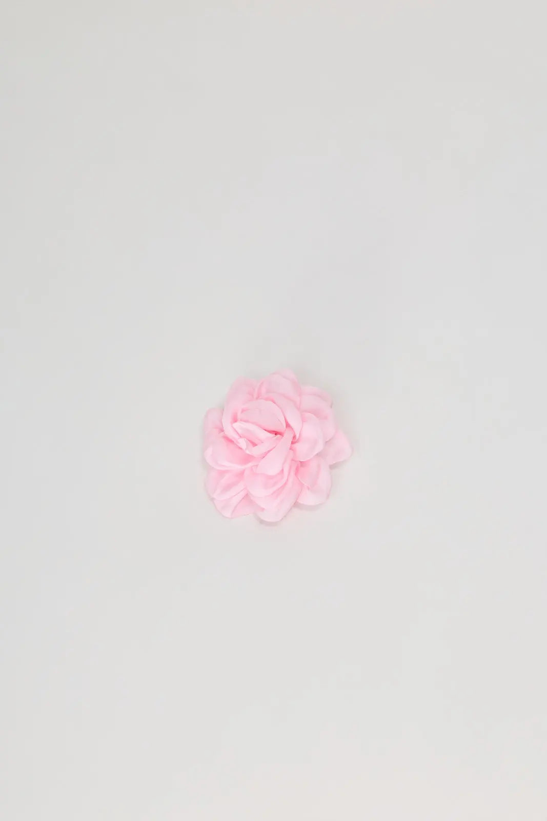 STAGEE Pink Ruffle Flower Hair Accent - Pink - view 1